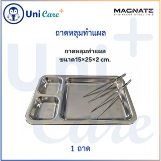MAGNATE ถาดหลุมทำแผลสแตนเลส