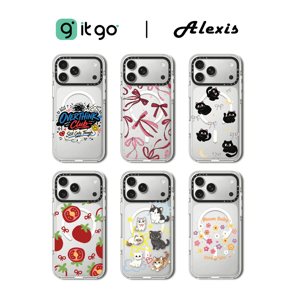เคสใส Alexis Cartoon ST Clear V.8 ลายน่ารักจนต้องซูมดู