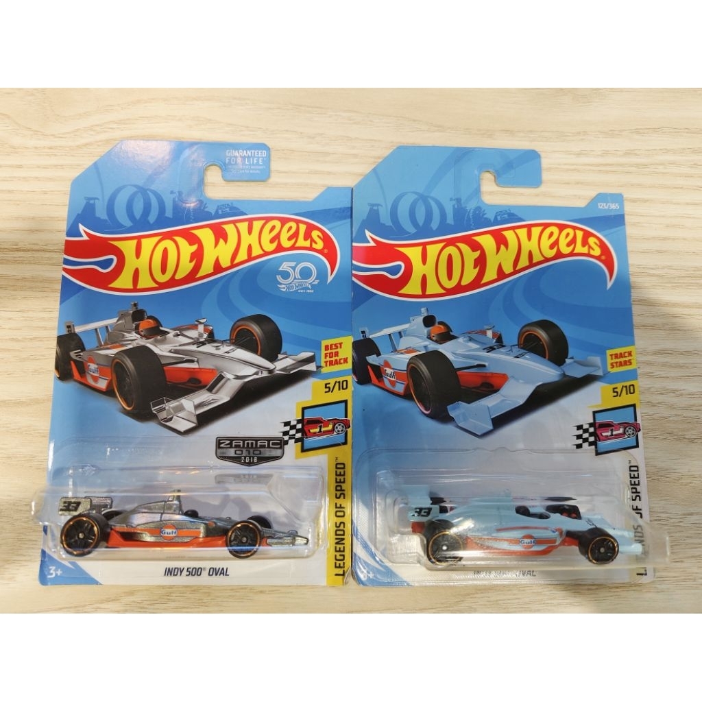 Hotwheels ฮอตวิล INDY500 OVAL ลาย GULF