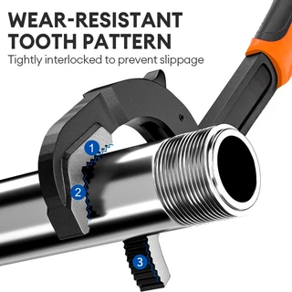 TASKTOOL ประแจสากล 14-60mm ประแจจับท่ออเนกประสงค์ ล็อคตัวเอง ประแจ แคลมป์ท่อด่วน ประแจอเนกประสงค์ เล็ก/ใหญ่
