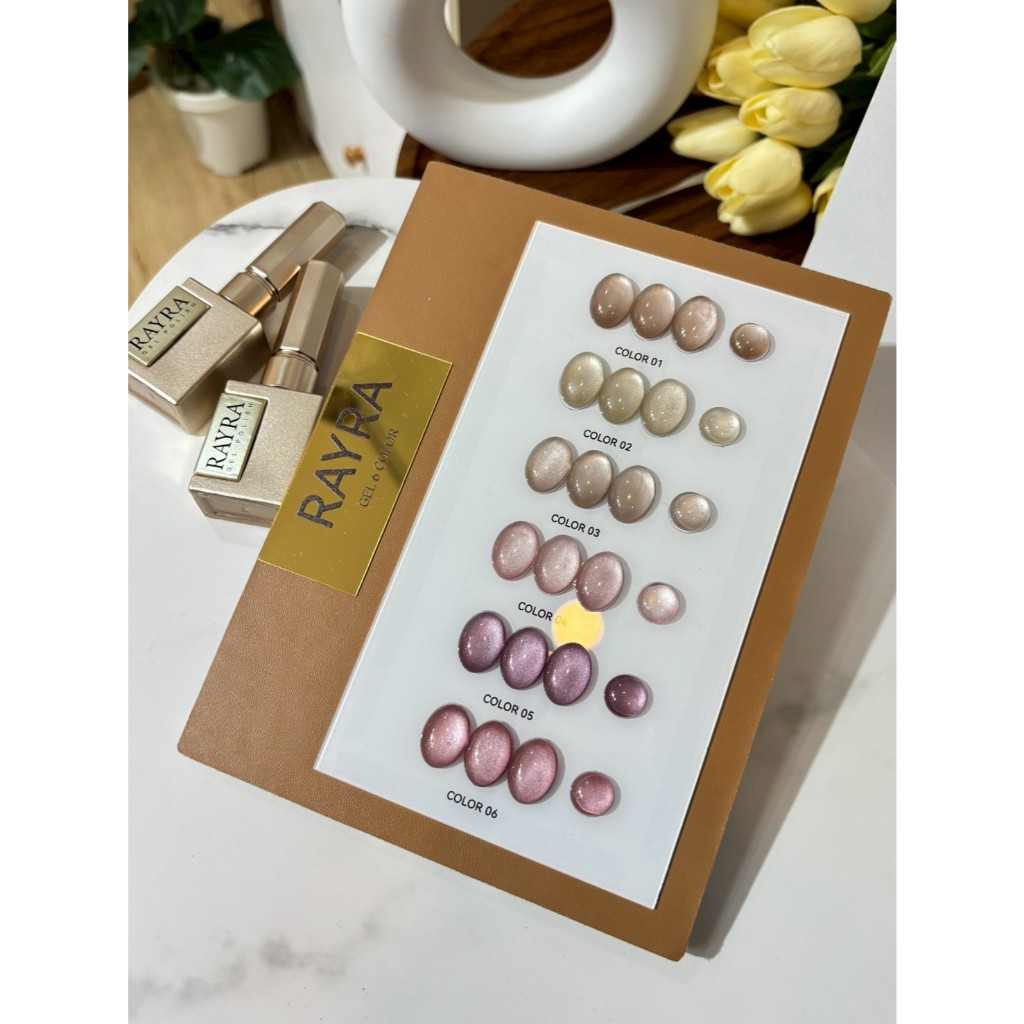 Rayra Cat eye 6 สี ( RP10 ) NON-TPO ไม่มีสารtpo พร้อมชาร์จสำเร็จรูป