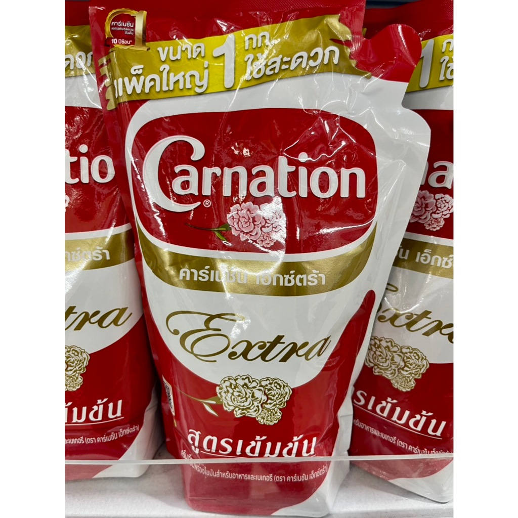 คาร์เนชั่น ถุงเติม นม นมข้นหวาน นมข้นจืด รวมยี่ห้อ