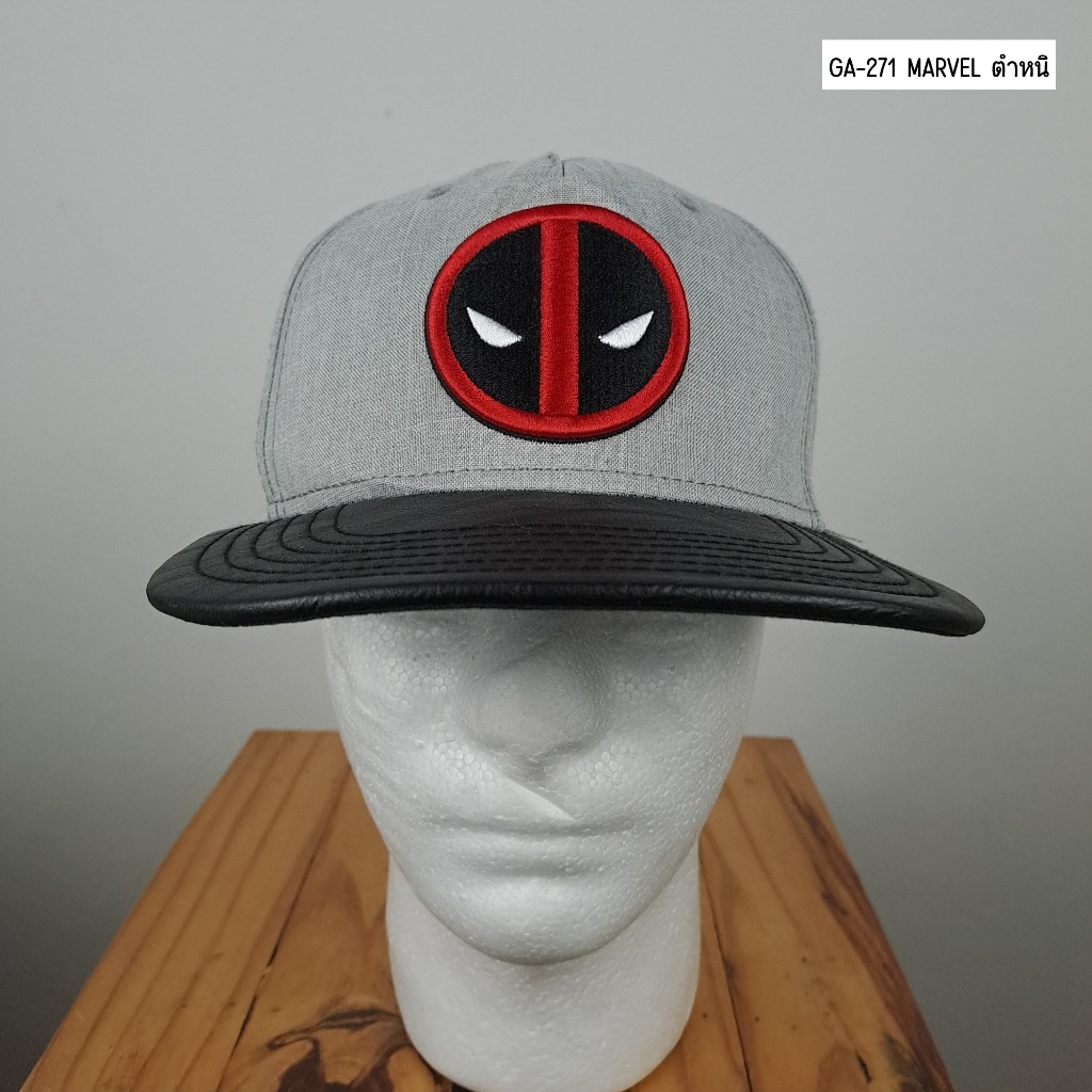 🧢หมวกแก๊ป หมวกBaseball Cap งานนำเข้าจากเมืองนอก มือสอง GA-271 MARVEL  ตำหนิ