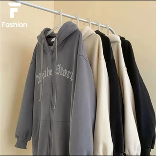 เสื้อกันหนาวผู้ชาย-ผู้หญิง ลายสปอร์ตมีซิป สุดคุ้ม แจ็คเก็ตมีฮู้ด ใส่ดัดแปลงได้ถึง 5 สไตล์ ราคาโรงงาน