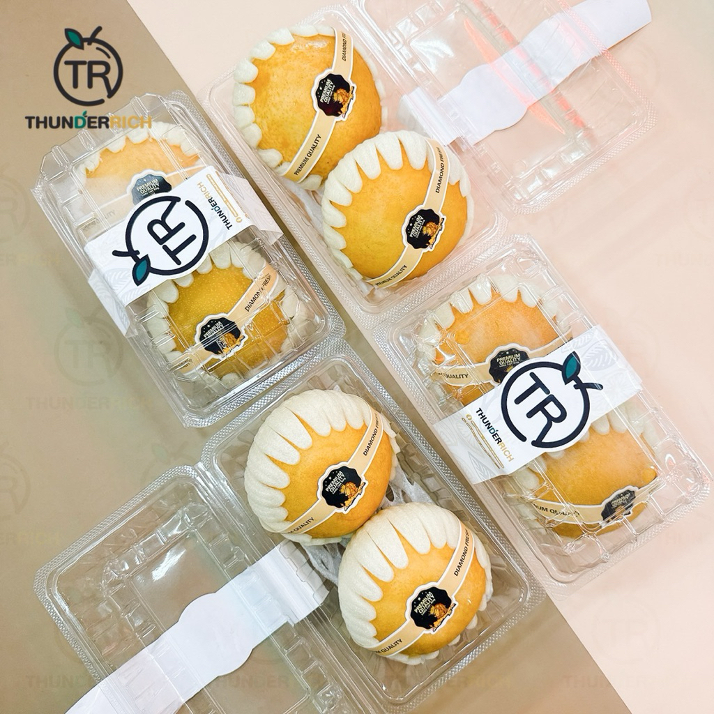 ส่งฟรี‼️ Korean Pears 🟡🦜 🦁 สาลี่หิมะแพ็คกล่องแบรนด์นกแก้ว/สิงโต🛳️