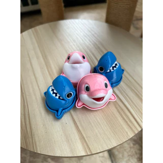 Shark Clicker คลิกเกอร์รูปฉลาม กดได้คลิกๆ Clicker Fidget ของเล่นกดแก้เครียด(1ชิ้น)