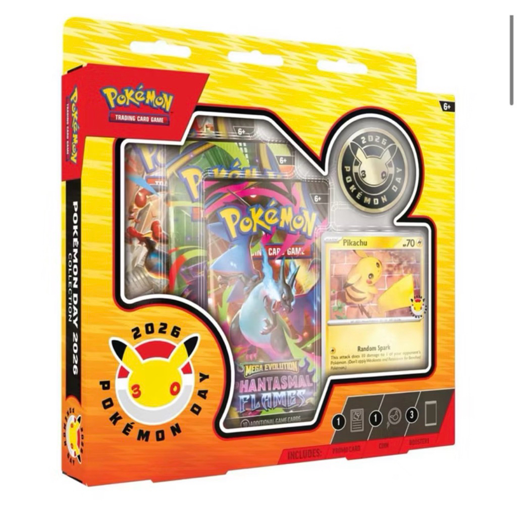 📌พร้อมส่งจากไทย📌 Pokemon TCG Eng ver. : Pokemon Day 2026 Collection โปเกม่อนการ์ด