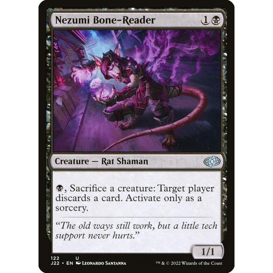 [Jumpstart 2022] - [J22] - (U) - [Nezumi Bone-Reader] - [2022]