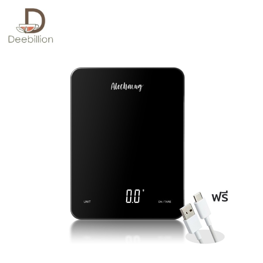 เครื่องชั่ง เครื่องชั่งอาหาร กิเครื่องชั่งดิจิตอล จอแสดงผล LED เครื่องชั่ง Kitchen scale หน่วย g/oz/ml/lb Deebillion