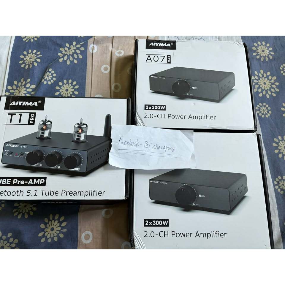 Aiyima T1 PRO+Aiyima A07 MAX x2