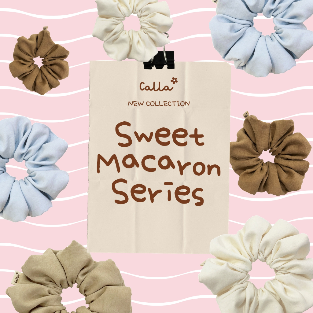 ยางมัดผม - Sweet Macaron Series - Calla ✿