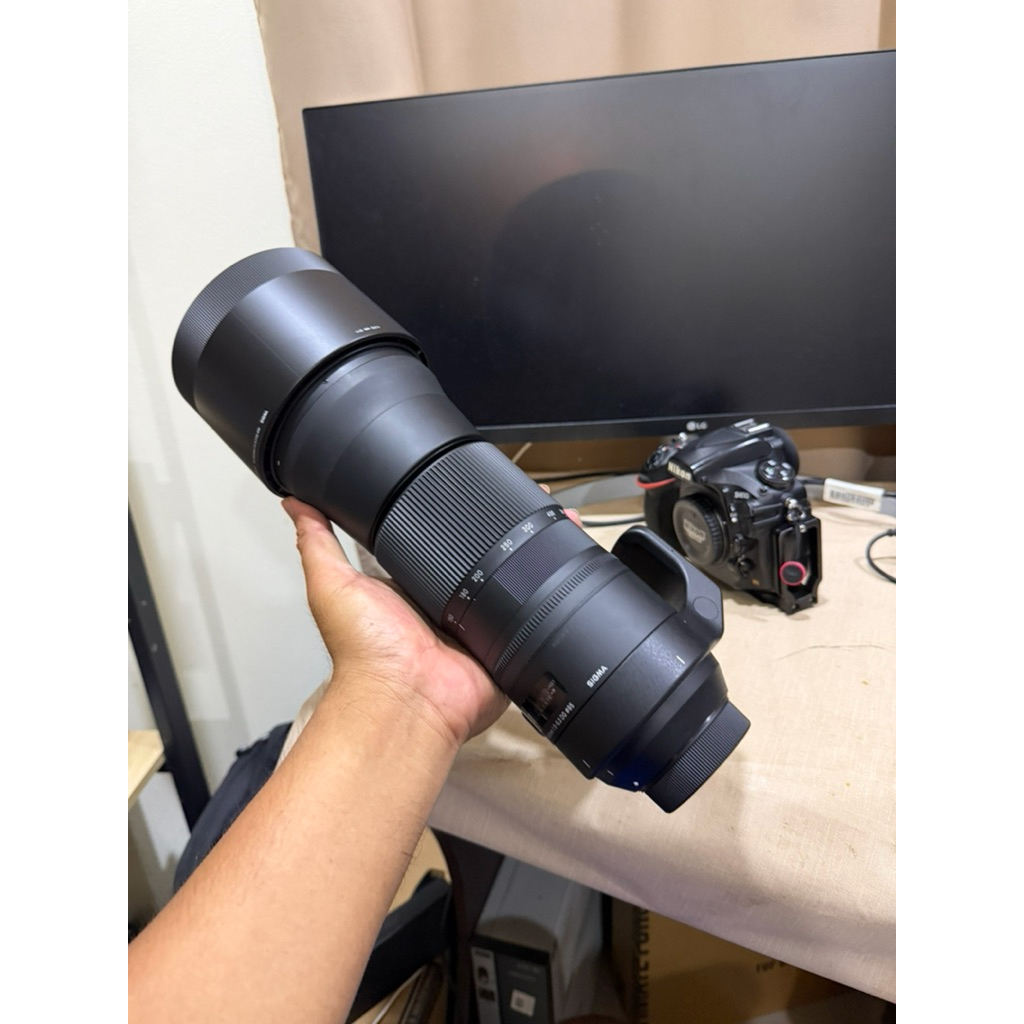 SIGMA 150-600mm F5-6.3 DG OS HSM "C" for Nikon Telephoto Zoom Lens มีไว้ติดตัวไมีผิดหวัง สอบถามได้นะ