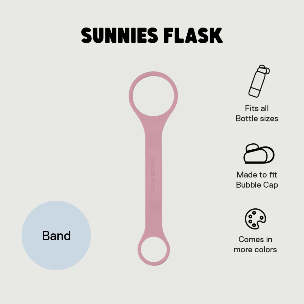 Sunnies Flask Bubble Cap Band (สายหิ้วซิลิโคน อุปกรณ์เสริมสำหรับฝากระบอกน้ำ)