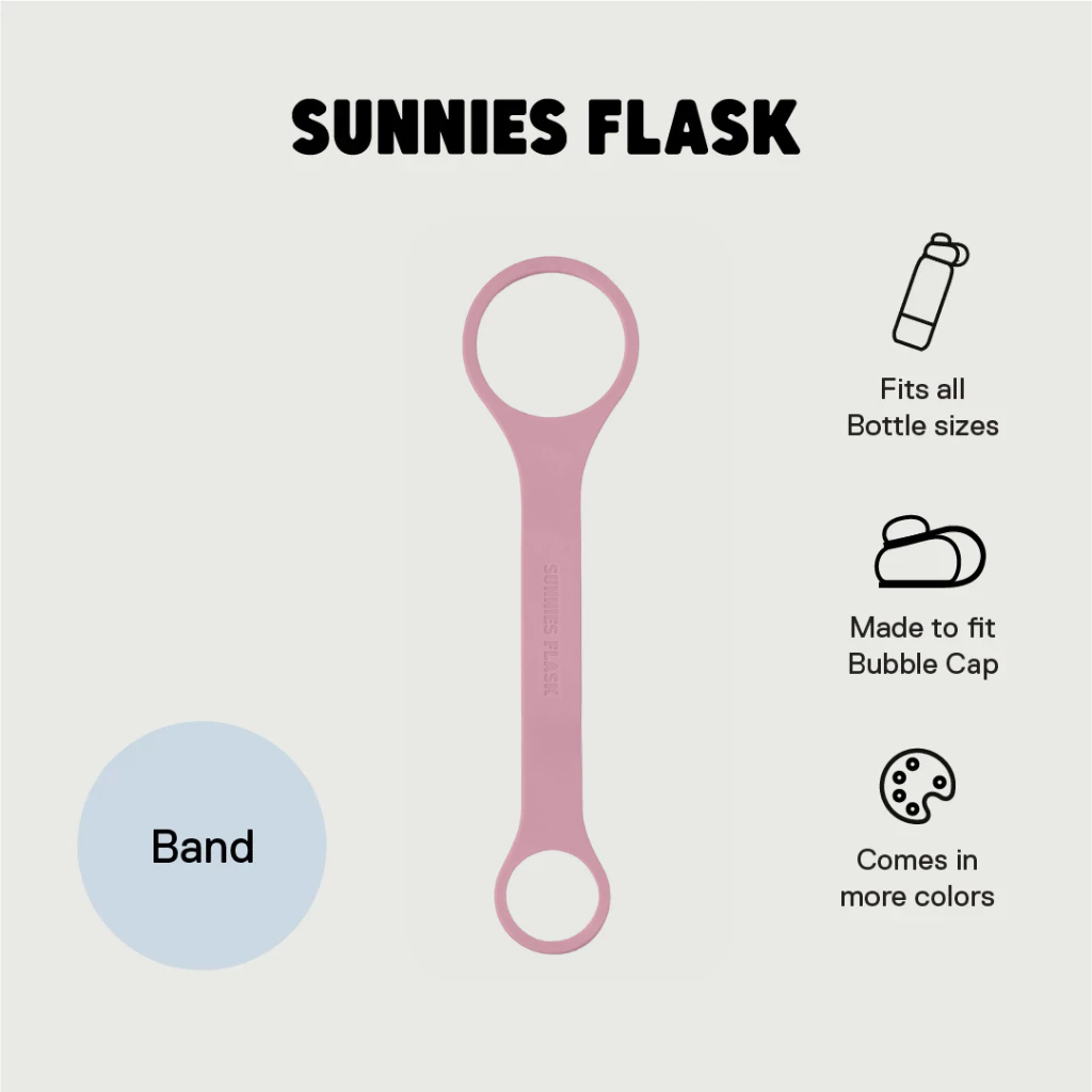 Sunnies Flask Bubble Cap Band (สายหิ้วซิลิโคน อุปกรณ์เสริมสำหรับฝากระบอกน้ำ)