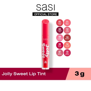 [ใหม่] sasi จอลลี่ สวีท ลิป ทินท์ Jolly Sweet Lip Tint 3g