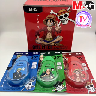 (1ชิ้น) เทปลบคำผิด เทปลบปากกา วันพีช One Piece M&G ยาว 20 เมตร ลบคำผิด