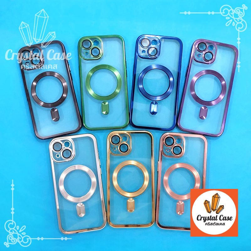 เคสใส เคสเรียบ เคสใสขอบสี เคสผู้หญิง เคสผู้ชาย Samsung A37(5G) A57(5G) S26Ultra(5G)