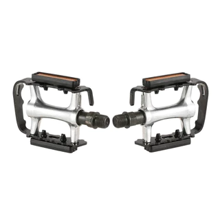 Wellgo บันไดจักรยานอลูมิเนียม รุ่น M248 DU มีแถบสะท้อนแสง ทนทาน น้ำหนักเบา