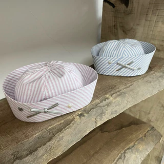 พร้อมส่ง/ส่งด่วน! 🎀 Riirobie.bkk | Sailor hat หมวกกะลาสี แต่งโบว์🎀
