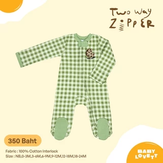[Babylovett] Breakfast - Two-Way Zipper ชุดนอนคลุมเท้า