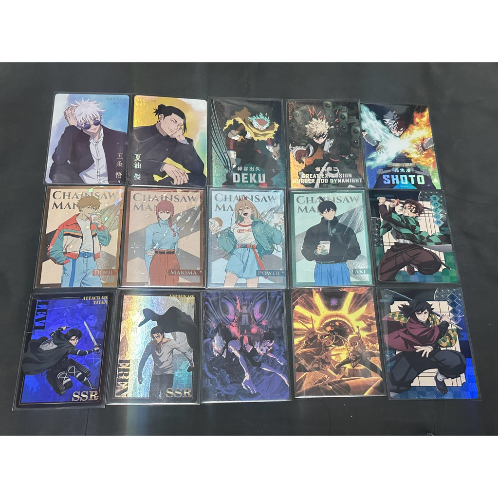 การ์ด (Secret/Special) JJK MHA UNIPOP/UJBKK Ani-one Pop-up