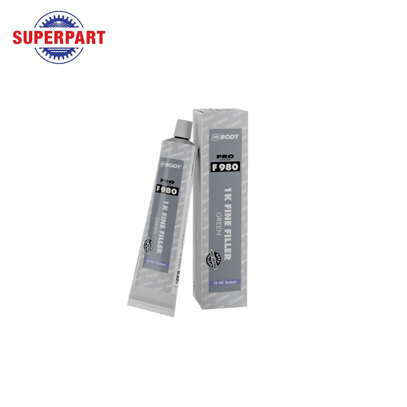 สีโป๊วจับรอยชนิดหลอด F980 HB BODY ขนาด 150 กรัม P980 1K FINE FILLER