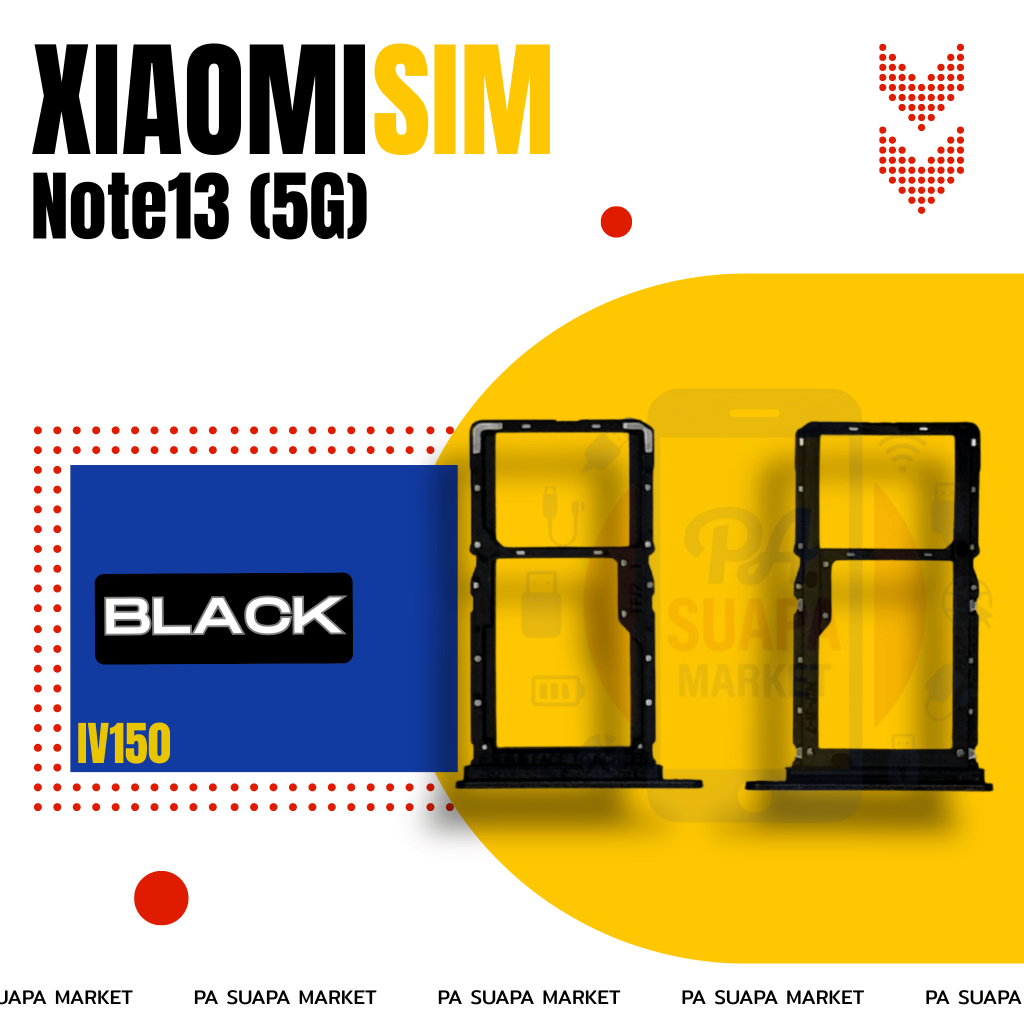 SIM Tray for XIAOMI Redmi Note13 (5G)