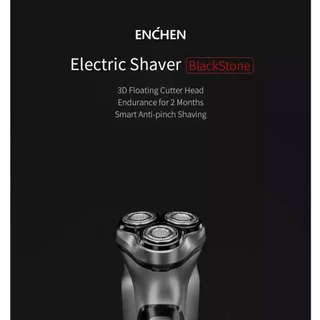 ENCHEN Black Stone 3D Shaver เครื่องโกนหนวดไฟฟ้า มีหัวกันจอน โกนเกลี้ยงเกลา สินค้ารับประกัน 1 ปี