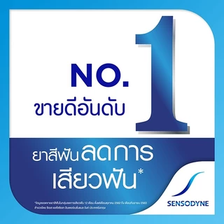 SENSODYNE TOOTHPASTE R&P ORIGINAL 100Gx2 เซ็นโซดายน์ ยาสีฟัน ฟื้นฟูและปกป้องอาการเสียวฟัน 100 กรัม แพ็ค 2