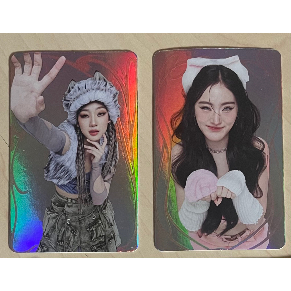 ((พร้อมส่ง‼️)) การ์ดแรร์ 4EVE x SUNSU มีของแถมให้ทุกรายการ