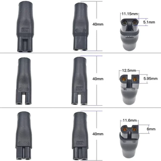 8 ชิ้นสายไฟ 5 โวลต์เปลี่ยนชาร์จอะแดปเตอร์ USB เหมาะสําหรับปัตตาเลี่ยนผมไฟฟ้าทุกชนิด