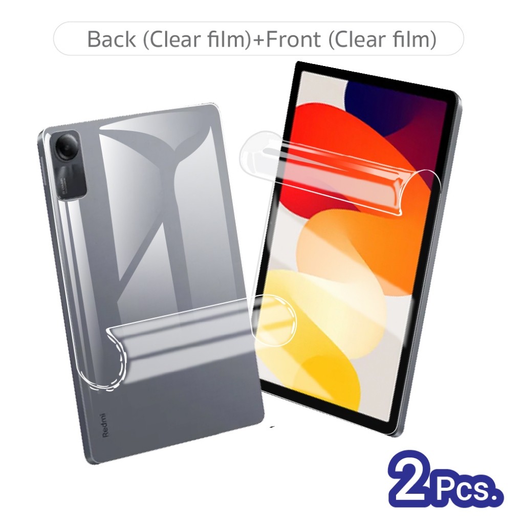 ฟิล์มไฮโดรเจล หน้า-หลัง สำหรับ เรดมี่ แพด เอสอี 11 Use For Redmi Pad SE 11 Hydrogel Film front-back