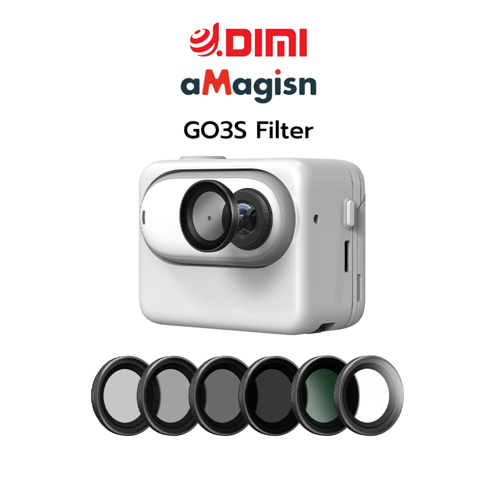 aMagisn GO3S Filter สําหรับInsta360 GO3 / GO 3S