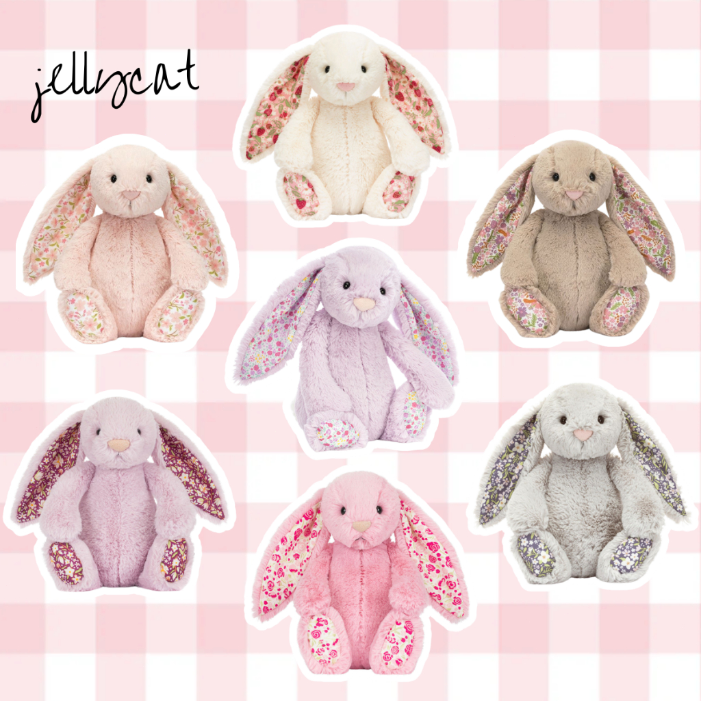 JELLYCAT Bunny Berry jellycat ตุ๊กตา ของแท้ 100% 💯 [การจัดส่งจากประเทศไทย]