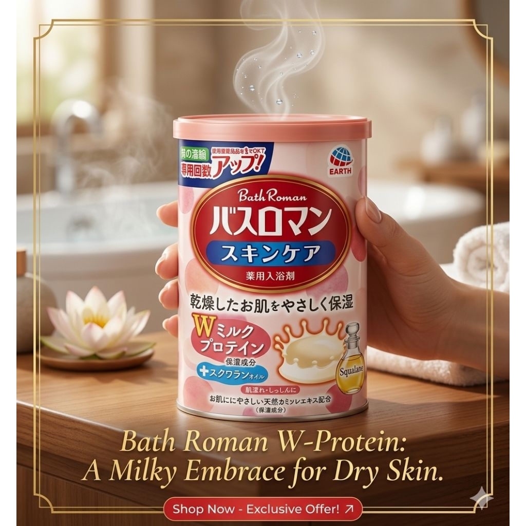 Bath Roman Milk 🍼แบ่งบรรจุ30กรัม ออนเซนกลิ่นน้ำนม ♨️ สำหรับแช่ตัว สูตรดูแลผิวจากธรรมชาติ พรีเมี่ยม import from 🇯🇵