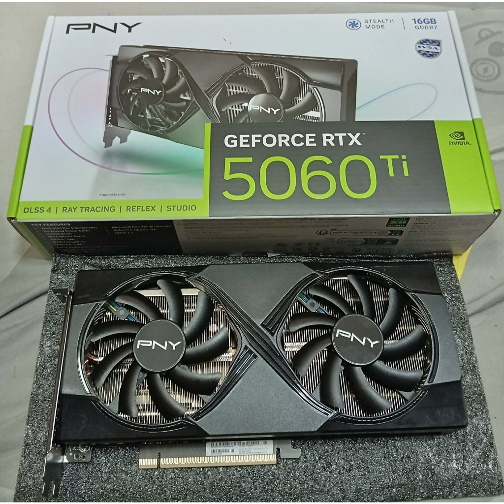 (มือ2) PNY RTX 5060TI 16GB DUAL ประกัน 07/2028