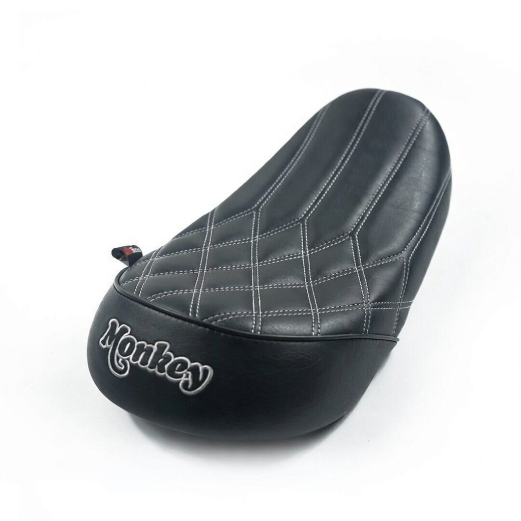 เบาะแต่ง Cafe Racer V2 Honda Monkey 125 / Z125 2018-2025 สีดำ Replacement Seat ทรงตูดมด