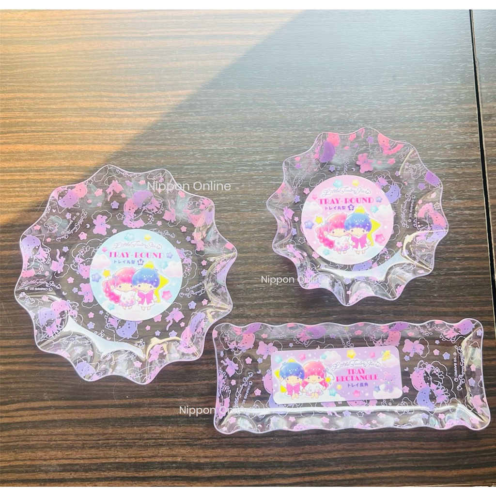 💝new💝 Little Twin Stars Tray Collection ถาดอเนกประสงค์ลาย Kiki & Lala