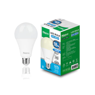 ยกลัง E27 หลอดไฟ NANO LED High Power Bulb หลอดประหยัดไฟมาตรฐาน มีขนาด 7W / 9W / 12W /15W /18W /25W / 30W / 40W ( ส่งไว )