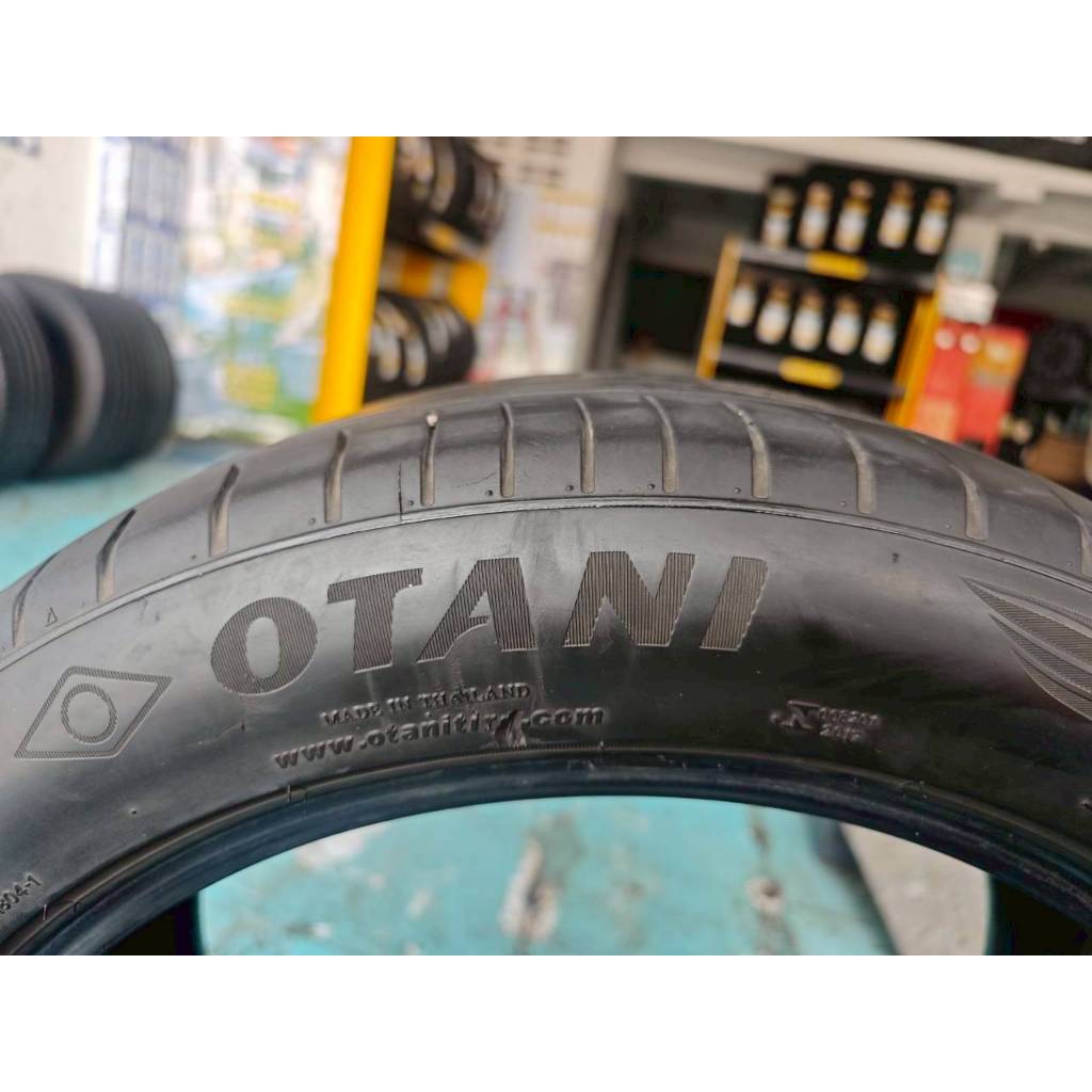 ยางเปอร์เซ็นต์ OTANI KC2000 ขนาด 225 50 R18 ปี24 มีปะ ราคา 484 บาท