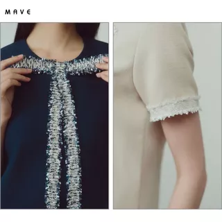 MAVE เดรส รุ่น Voyage สี NAVY,HORLICK,BLACK