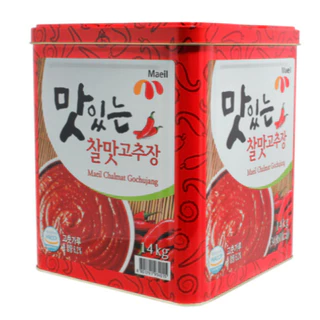 รวมโคชูจัง เกาหลี ขนาด 14kg KOREAN 14kg GOCHUJANG SAUCE 한국 브랜드 14kg 대용량 고추장