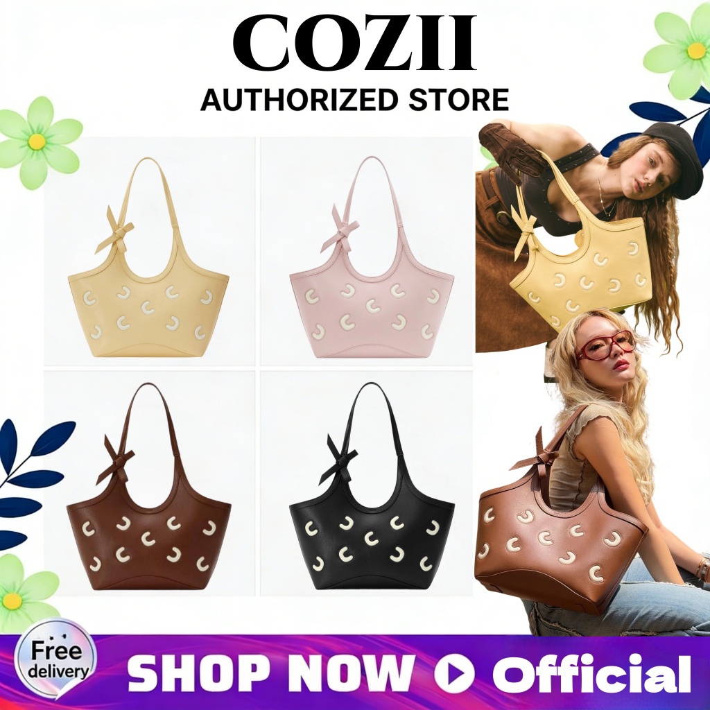 (ของแท้100%) Cozii Small Colbie 🔥 กระเป๋าโท้ท-สะพายไหล่ | ดีไซน์มินิมอล ไซส์กะทัดรัด ใช้ได้ทุกวัน