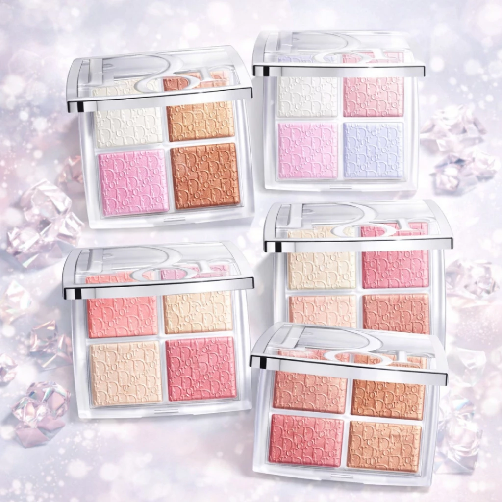 Dior Backstage Glow Maximizer Palette พาเลทไฮไลท์และบลัชออน