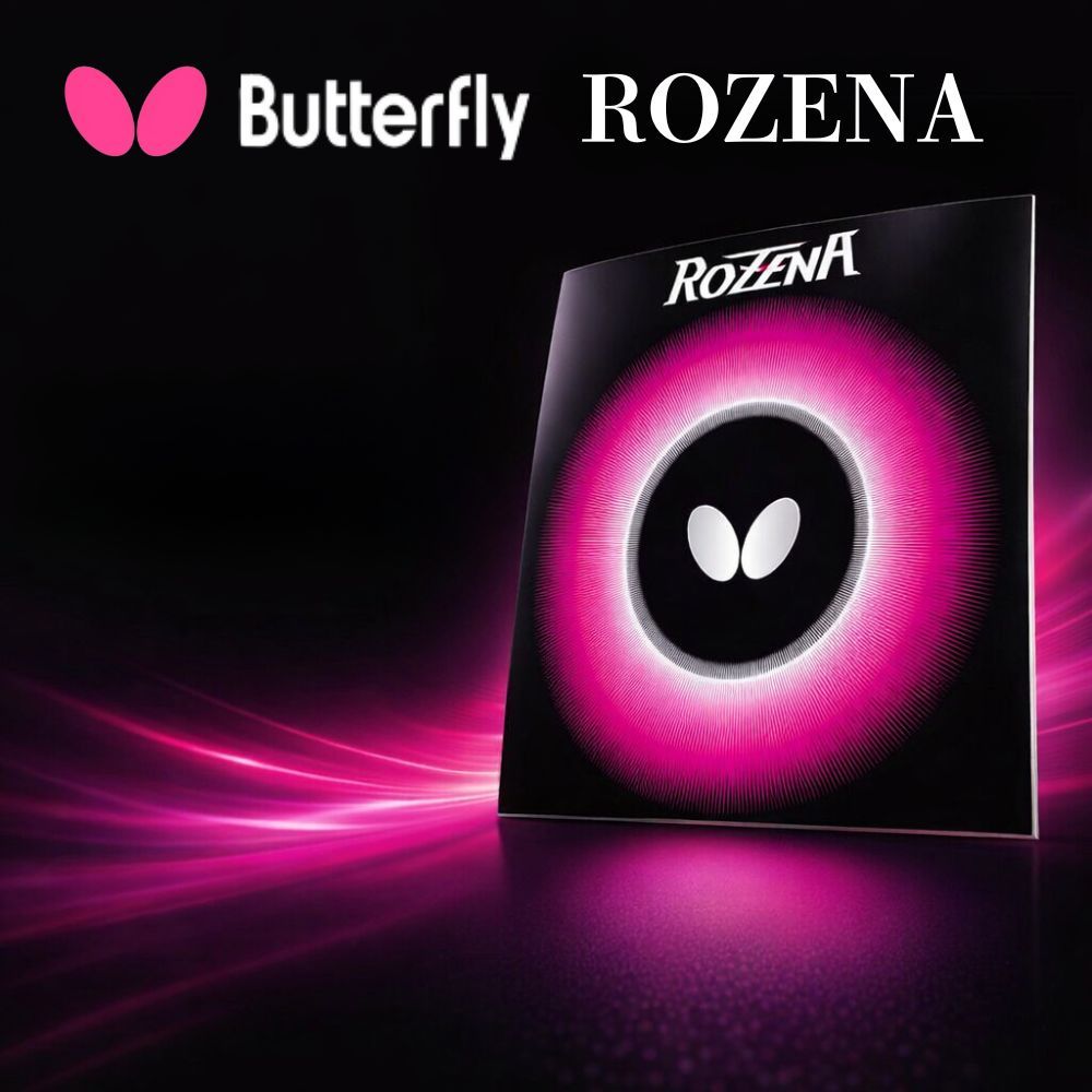 Butterfly Table Tennis  Rubber Rozena 06020 Ping Pong High Tension From Japan