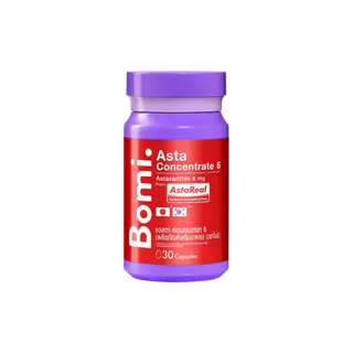 Bomi AstaReal Asta Concentrate 6 (30 Capsules) โบมิ แอสตาเรียล แอสตา คอนเซนเทรท 6