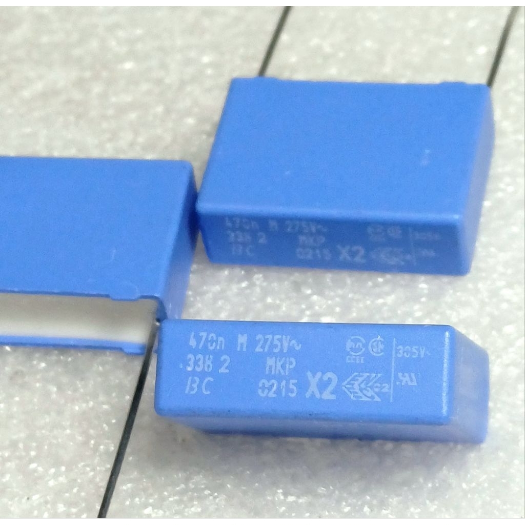 Vishay BC MKP 338 2 0.47uf 470nf 474 X2 275 V AC Interference Suppression Film Capacitors MKP Radial Potted Type