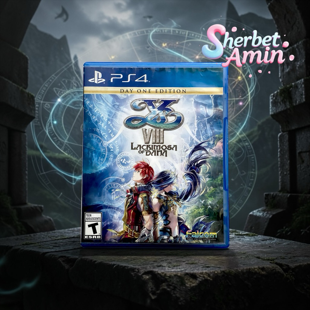 แผ่นเกม Ps4 มือสอง / Ys VIII : Lacrimosa of Dana (ปกไม่สวย เป็นคราบน้ำ) / zone all