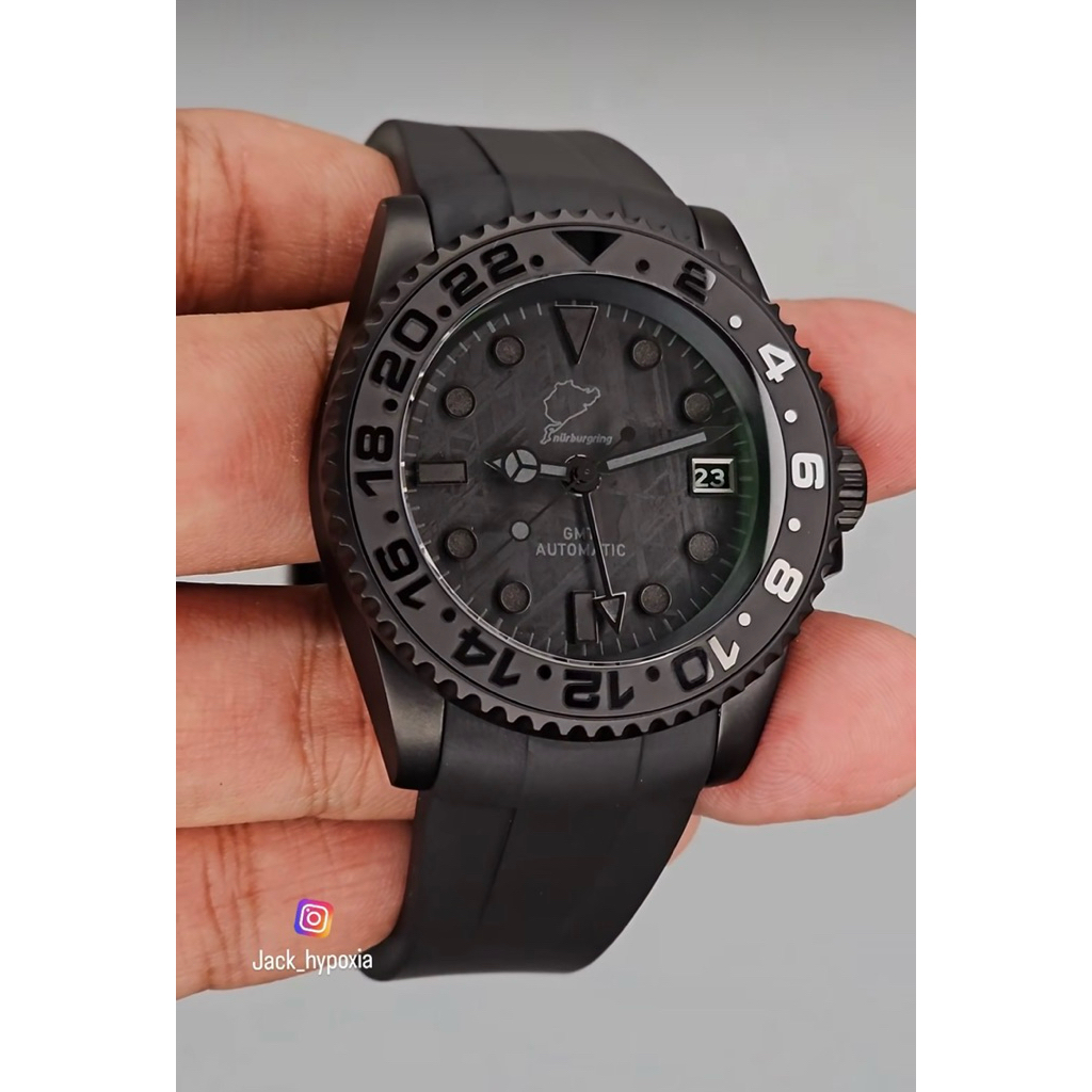Black GMT (watch modify)