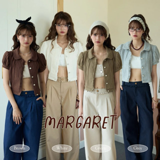 MARGARET (Olive•Brown•Grey•White)TOP